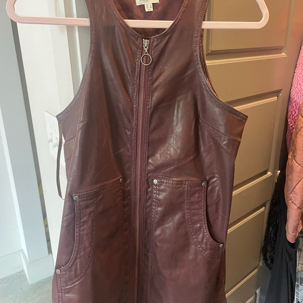Purple Anthropologie dress